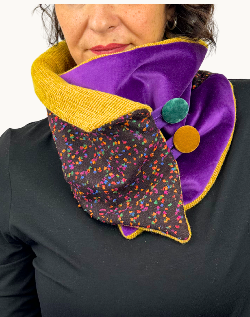 Scaldacollo | Viola e multicolor