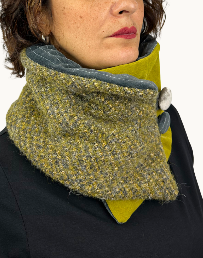 Alternative view of Scaldacollo | Grigio e lime